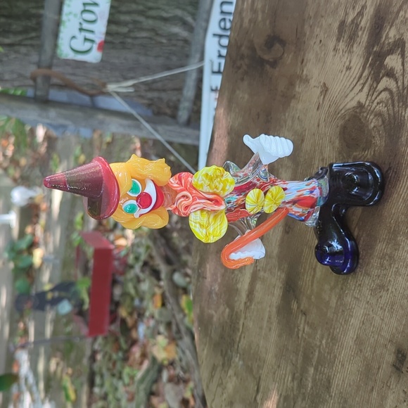 Rare HTF Vintage 💎 Murano, Italy 🤡 hand-blown VENETIAN GLASS CLOWN 🤡 pristine - Picture 3 of 7
